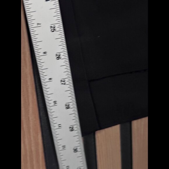 COS Pants 6 / S Womens Black Skinny Flat Front Stretch Elastic Waist - Picture 5 of 10